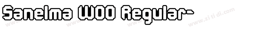 Sanelma W00 Regular字体转换